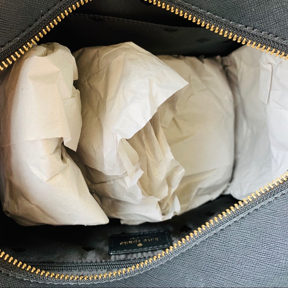 KATE SMALL SMALL CAT JAZZ THINGS UP BLACK LEATHER - Picture 8 of 8